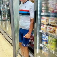 Chris in a fridge