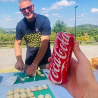 Feedstop cheese and coke