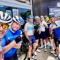 Group ice cream stop
