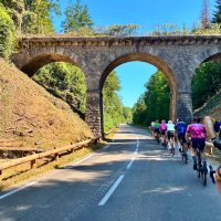 Peloton and bridge, 3 arches