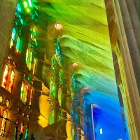 Sagrada Familia, stained glass windows