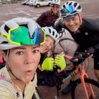 Stage 5 smiles in rain