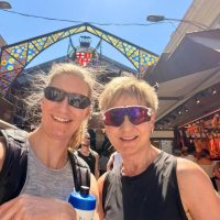 Tara and Anja, Barcelona